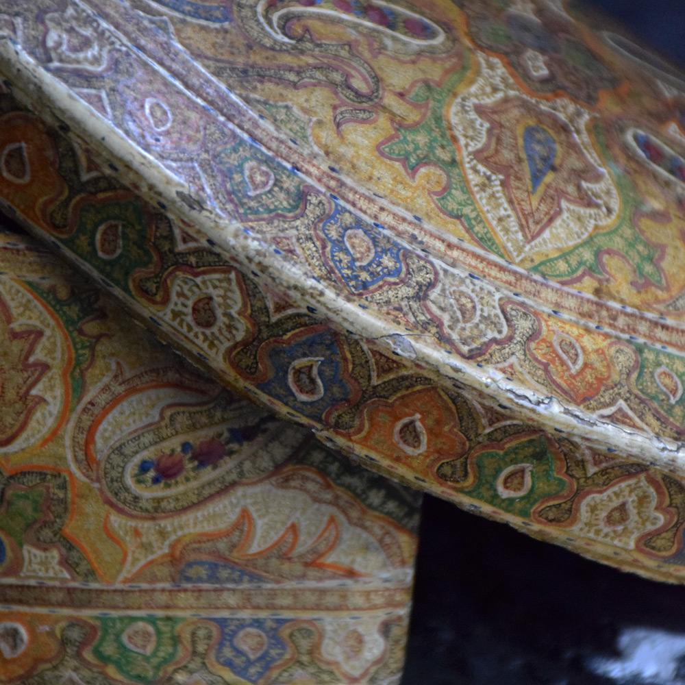 19th Century Kashmir Turban Shaped Box In Good Condition In London, GB