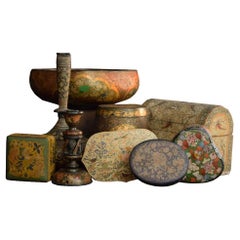 19th Century Kashmiri Assorted Objects