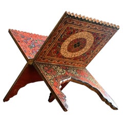 Antique 19th Century Kashmiri Islamic Scripture Stand