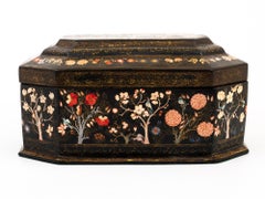19th Century Kashmiri Papier-Mâché Box