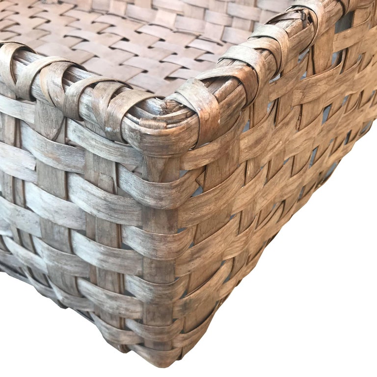 19th Century Kentucky Tobacco Leaf Basket at 1stDibs