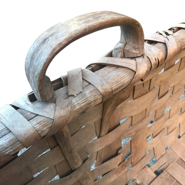 19th Century Kentucky Tobacco Leaf Basket at 1stDibs