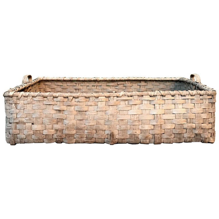 19th Century Kentucky Tobacco Leaf Basket at 1stDibs