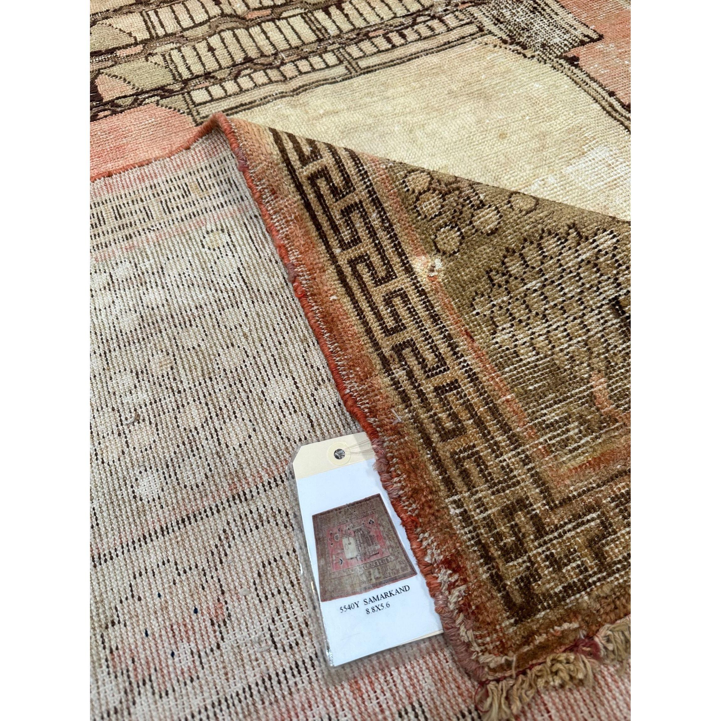 19th-Century Khotan Samarkand In Good Condition For Sale In Los Angeles, US