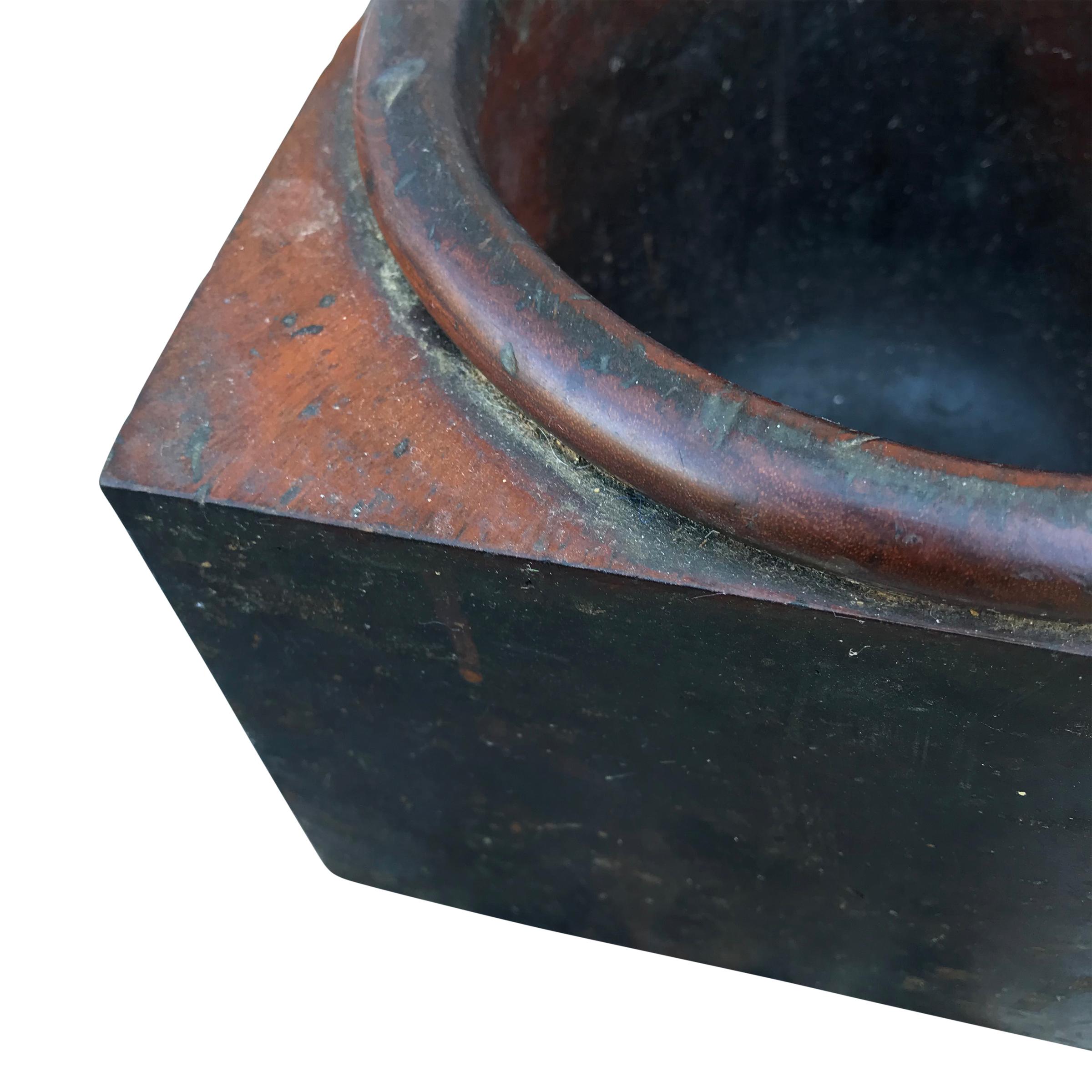 Wood 19th Century Kitchen Mortar and Pestle