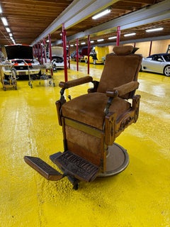 19th Century Kochs for Lewis-Stenger Barber Supply Co. Barber Chair
