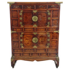 Antique 19th Century Korean Tansu Cabinet