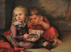 KPM-Porzellanplakette nach einem Porträt von Christian Leberecht Vogel, 19. Jahrhundert