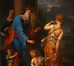 19th Century KPM Porcelain Plaque of Hagar & Ishmael