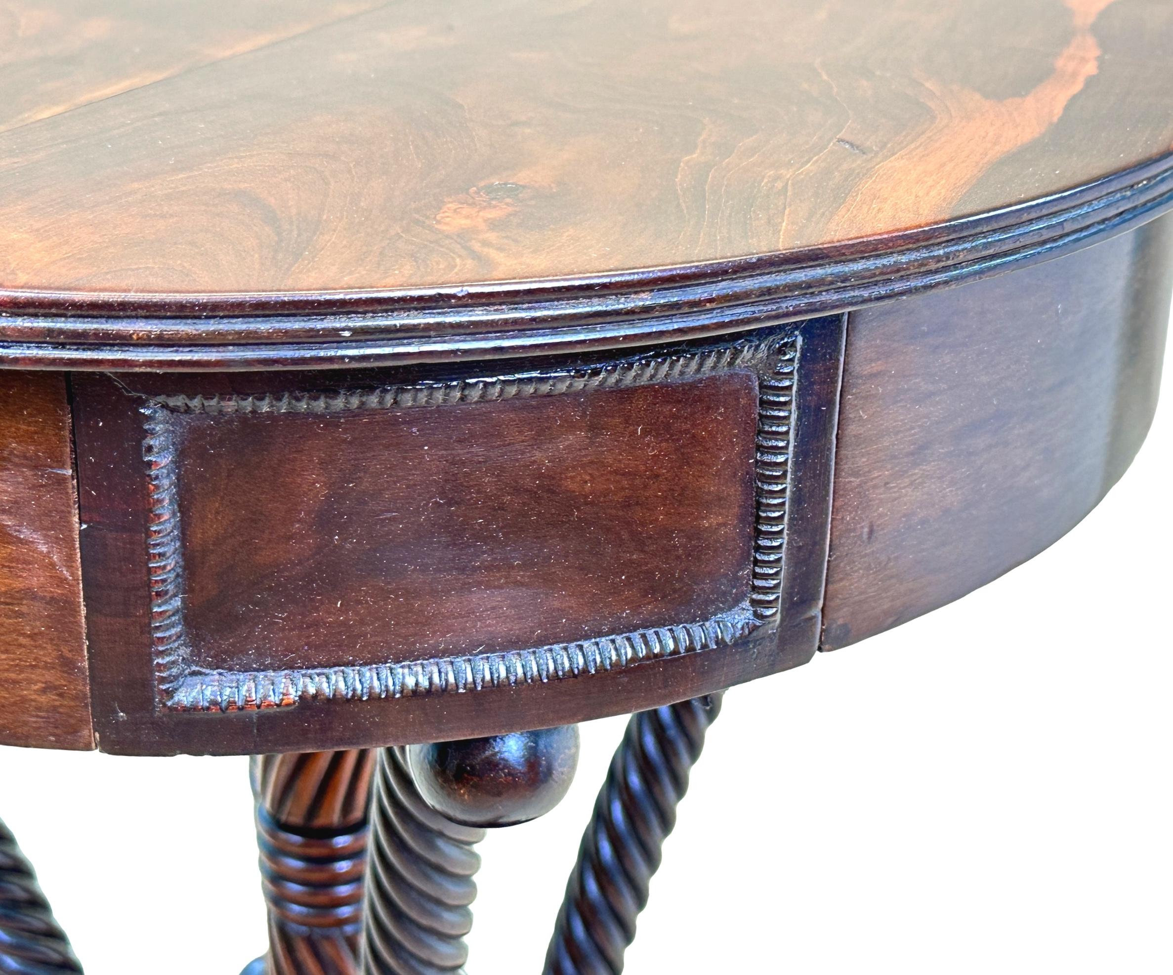 19th Century Laburnum Wood Occasional Table For Sale 3