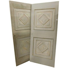 19th Century Lacquered Doors 