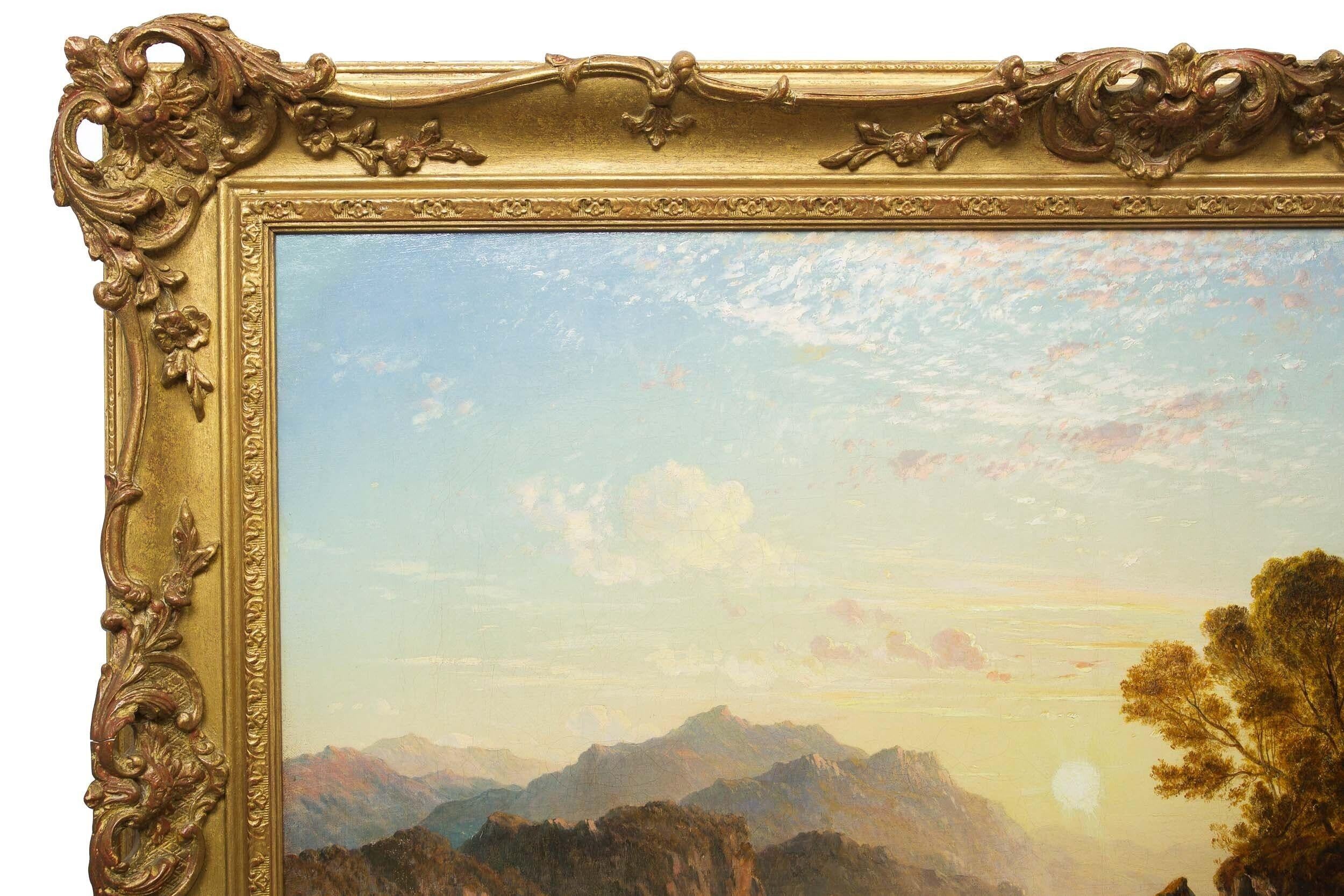 19th Century Landscape Painting 