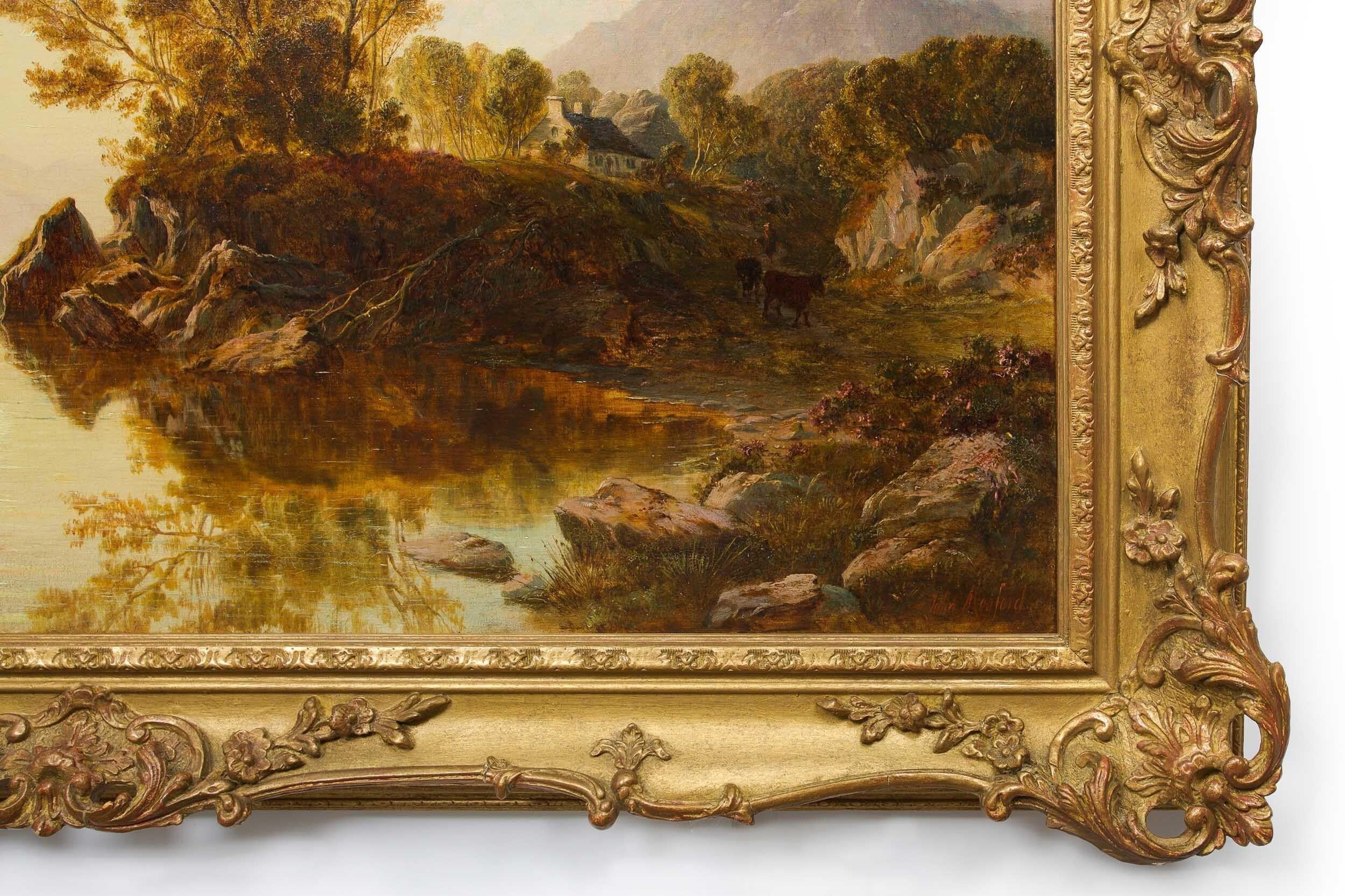 19th Century Landscape Painting 