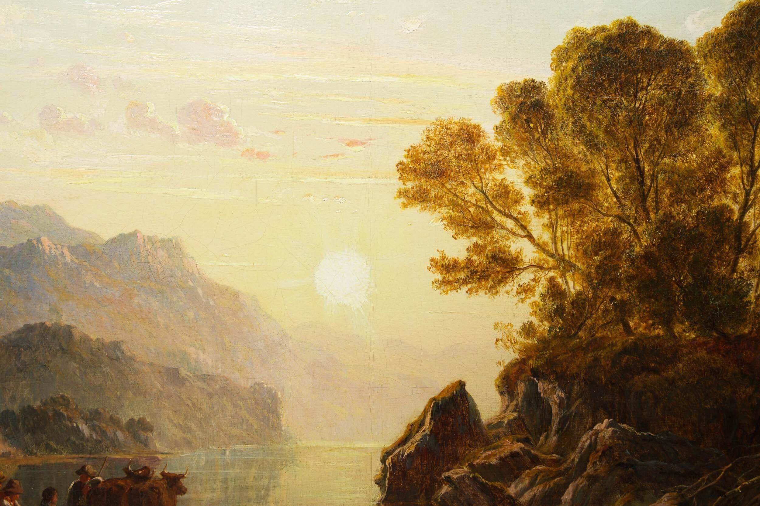 19th Century Landscape Painting 