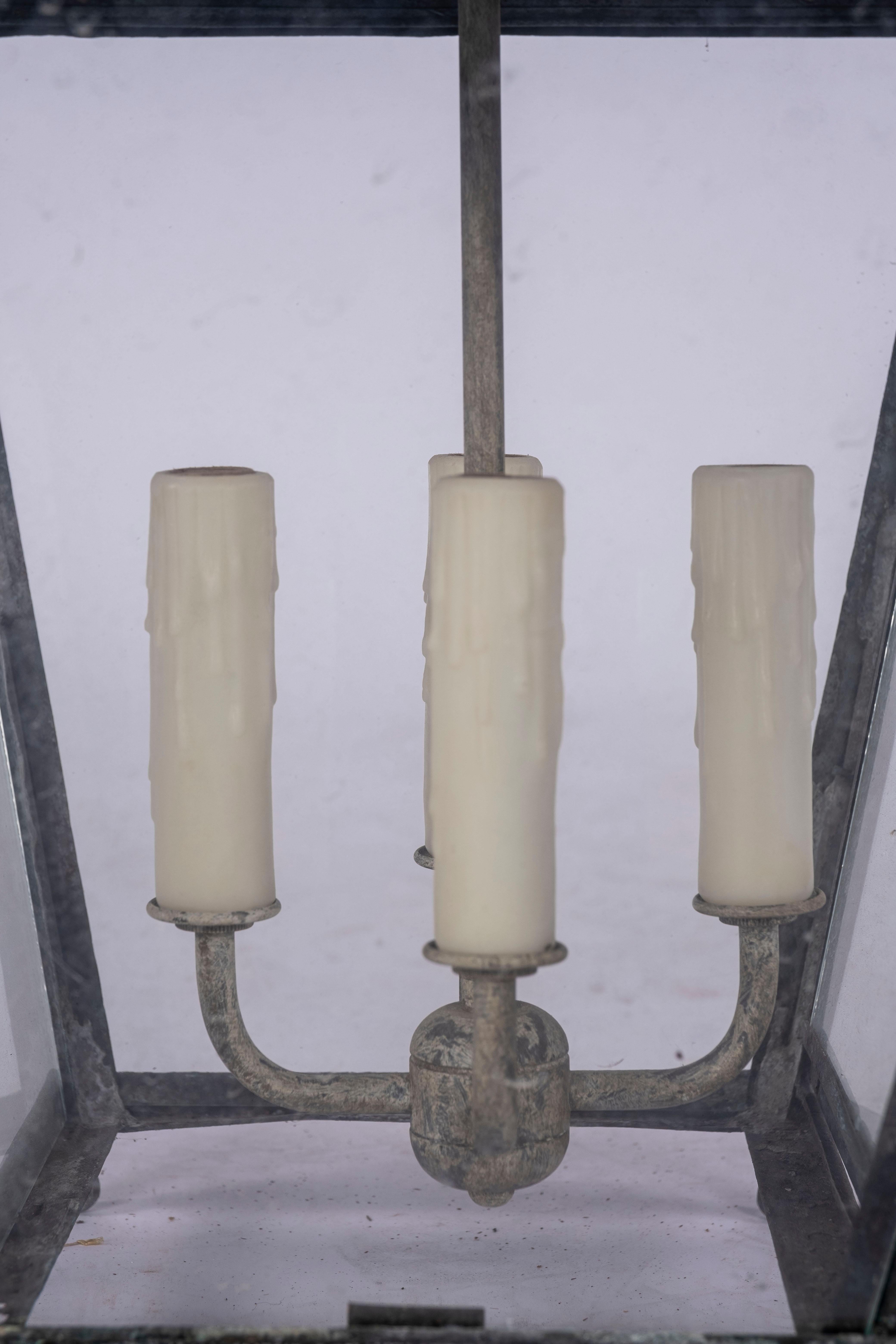 19th Century Lantern 'Wired/Ready to Hang' 1