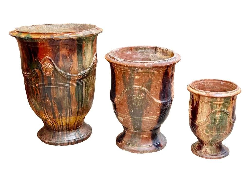 19th Century Large Anduze planter, signed Boisset Anduze For Sale 1