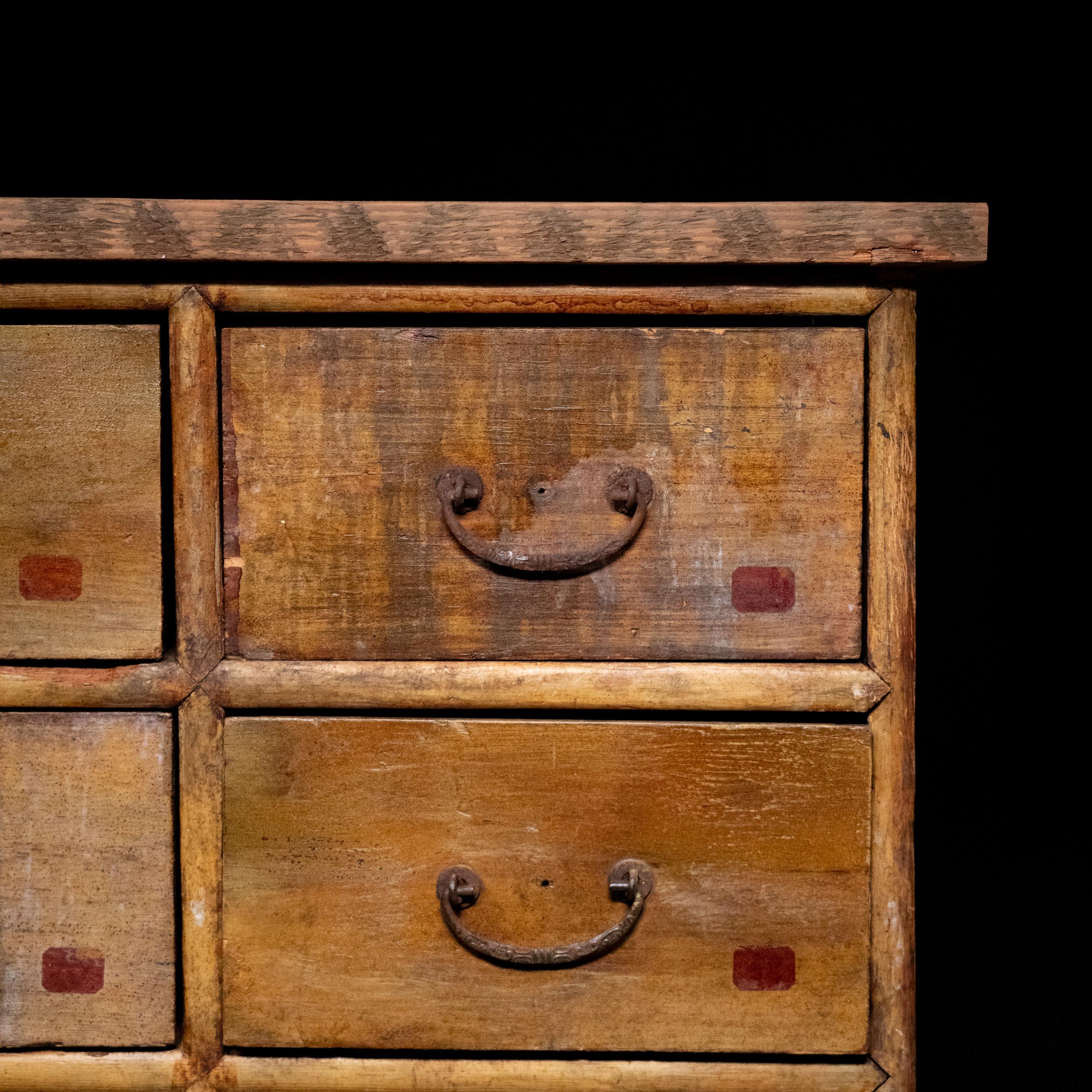 large apothecary cabinet
