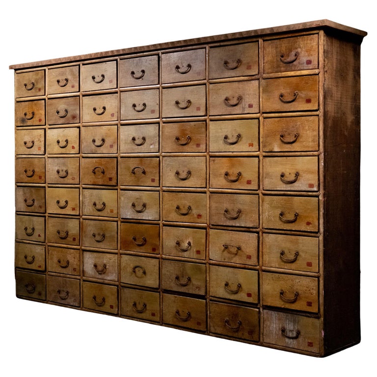 19th Century Large Apothecary Multi Drawer from Vancouver