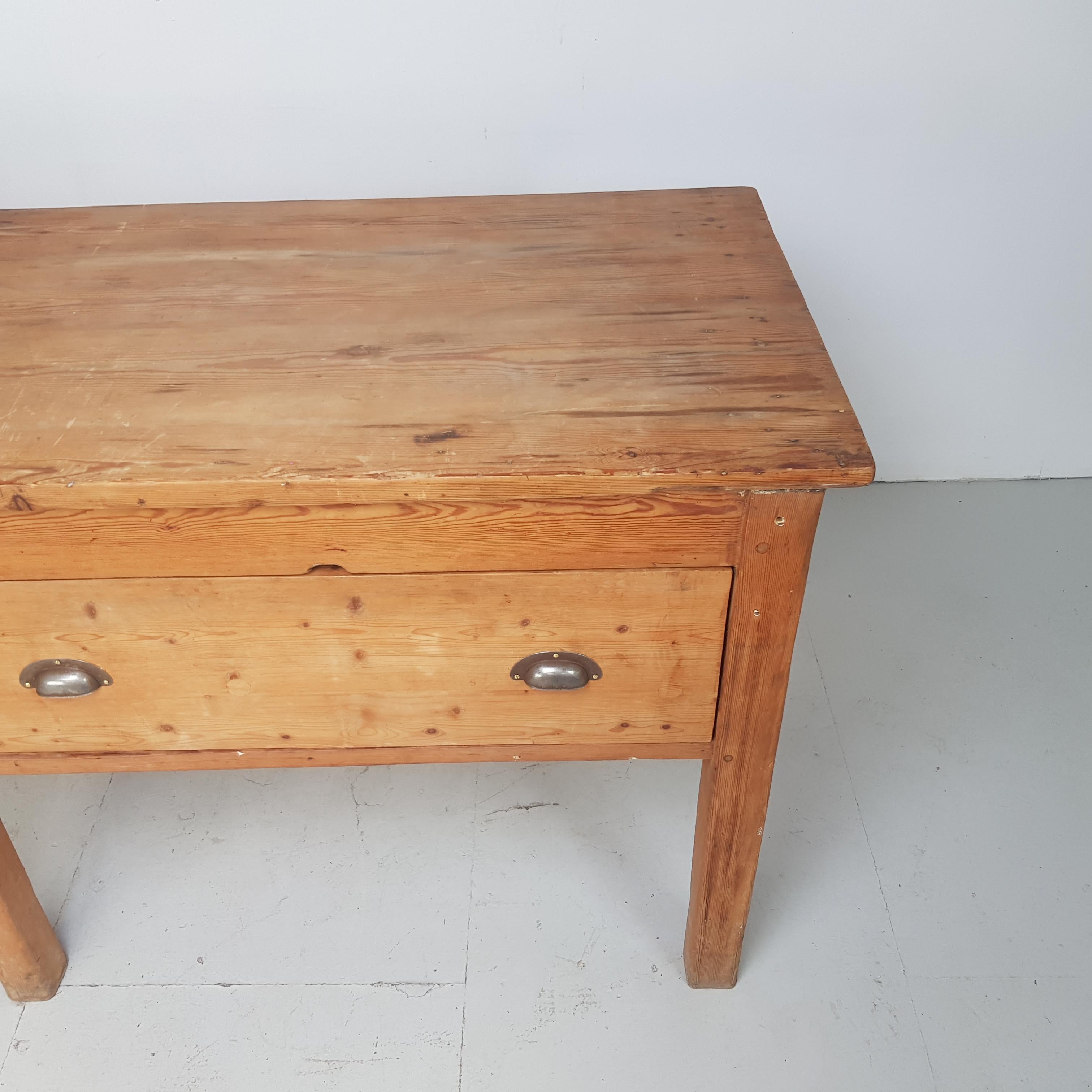 19th Century Large Bakers Table 1