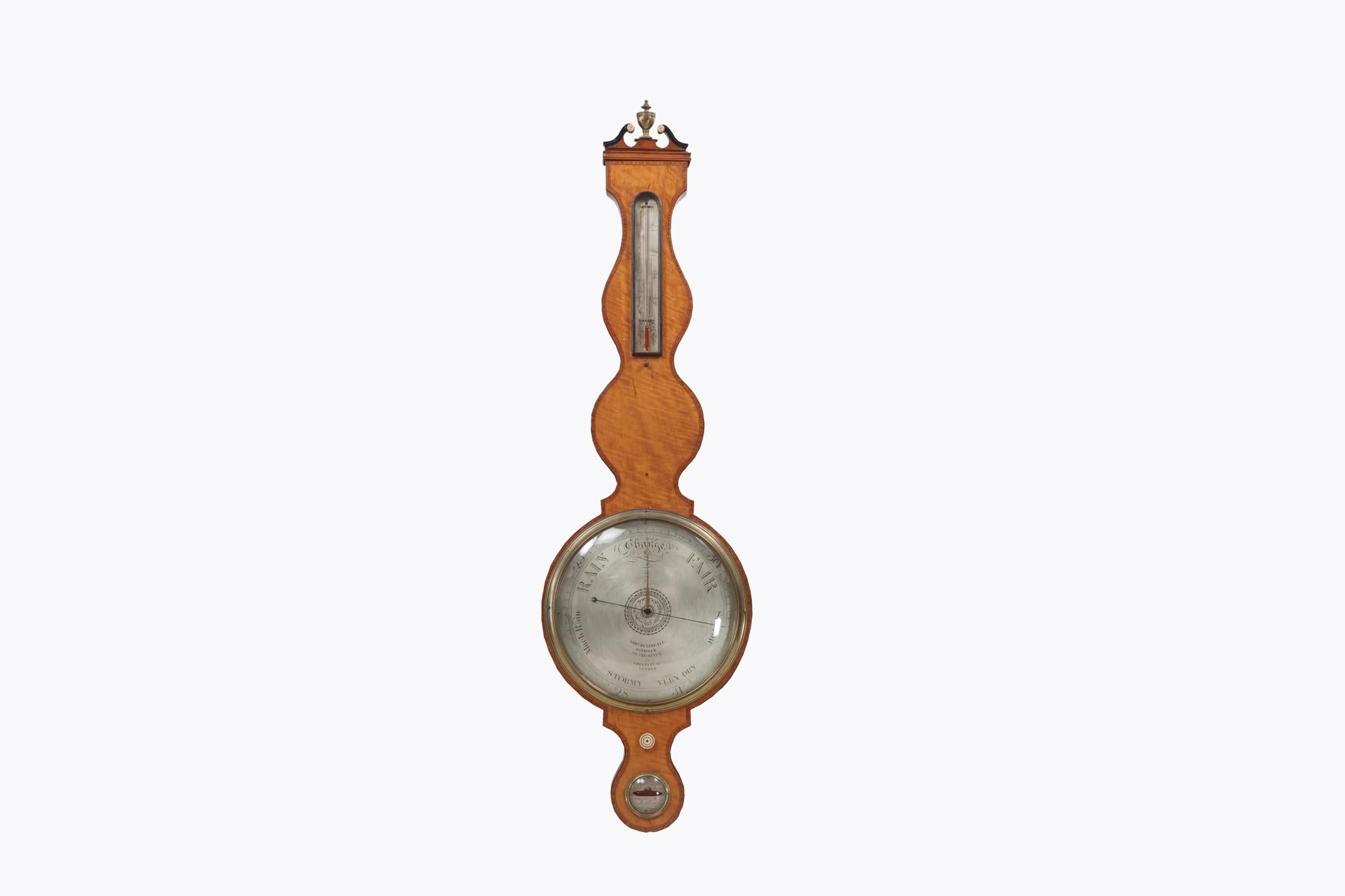19th Century Large Barometer In Good Condition For Sale In Dublin 8, IE