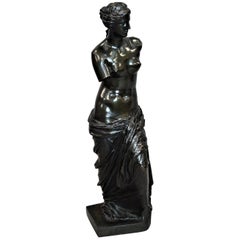 19th Century Large Bronze Grand Tour Sculpture of Venus de Milo