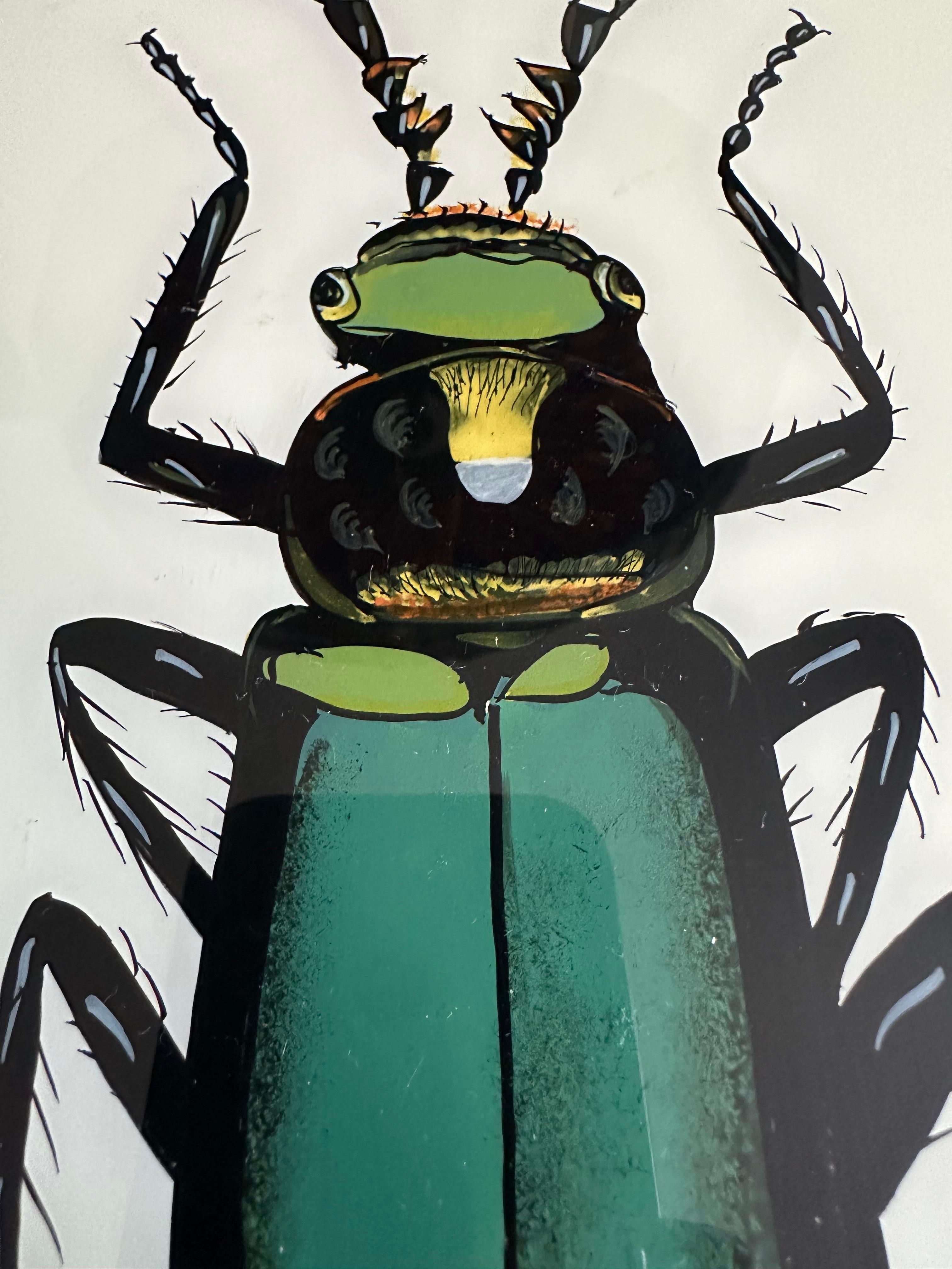 „19th-Century Large Bug Illustration: Intricate Entomological Art“ im Angebot 3