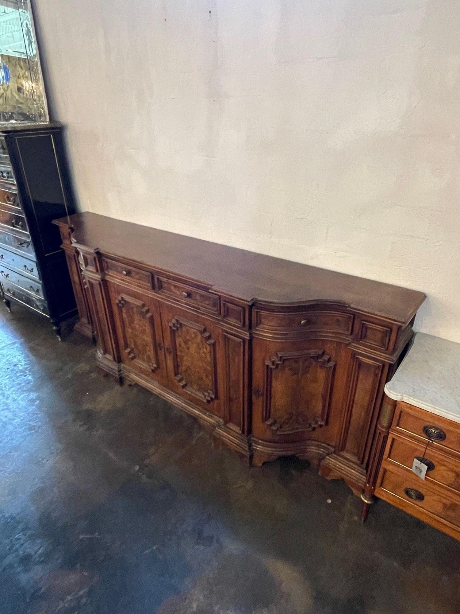 19th Century Large Carved Tuscan Sideboard For Sale 1