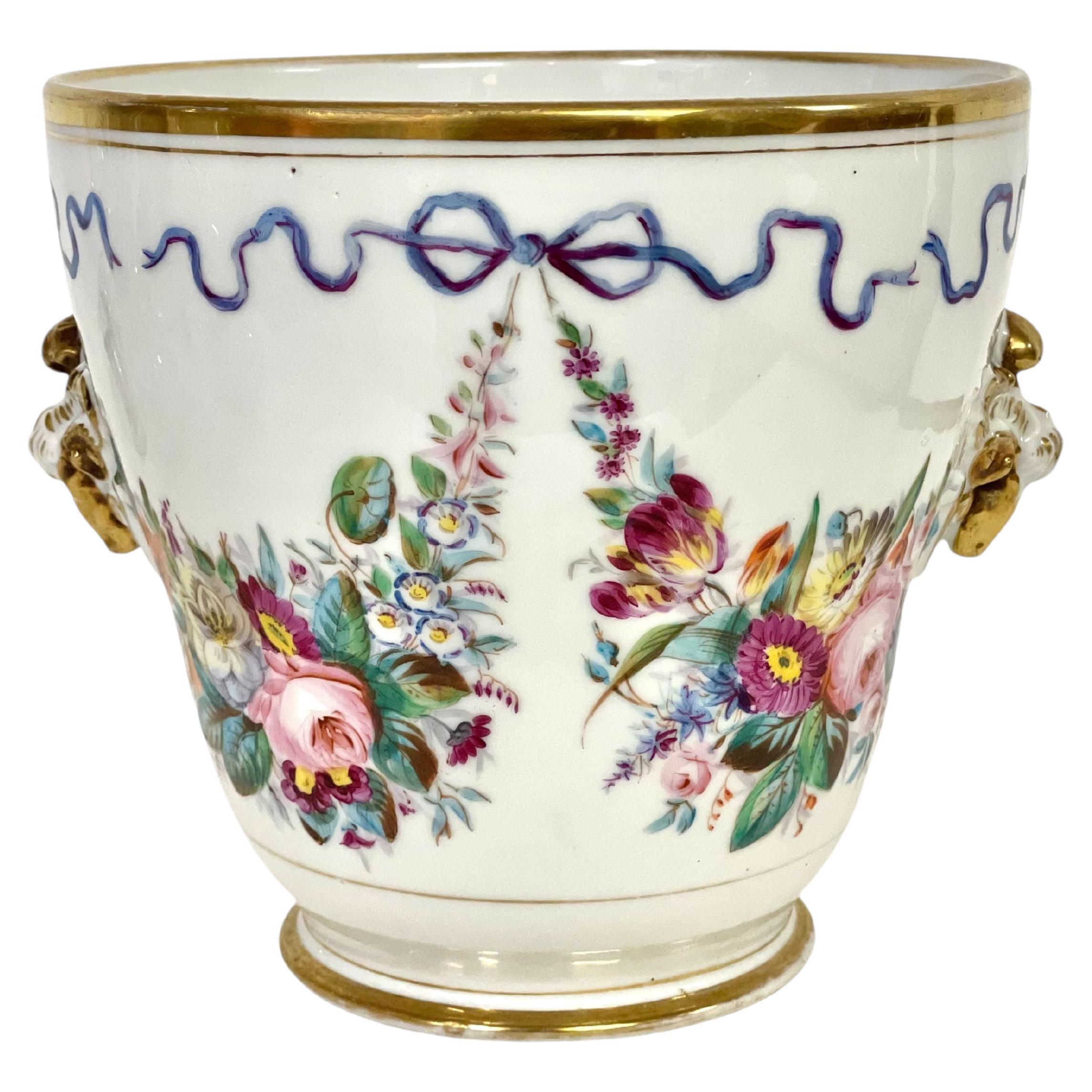 19th Century Louis XVI Polychromed Vase or Cache Pot