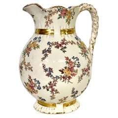Grande brocca di faience del XIX secolo