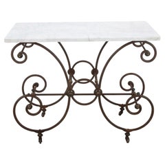 19th Century Large French Patisserie Presentation Table