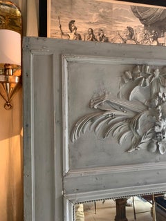 Großer französischer Trumeau-Spiegel aus dem 19.