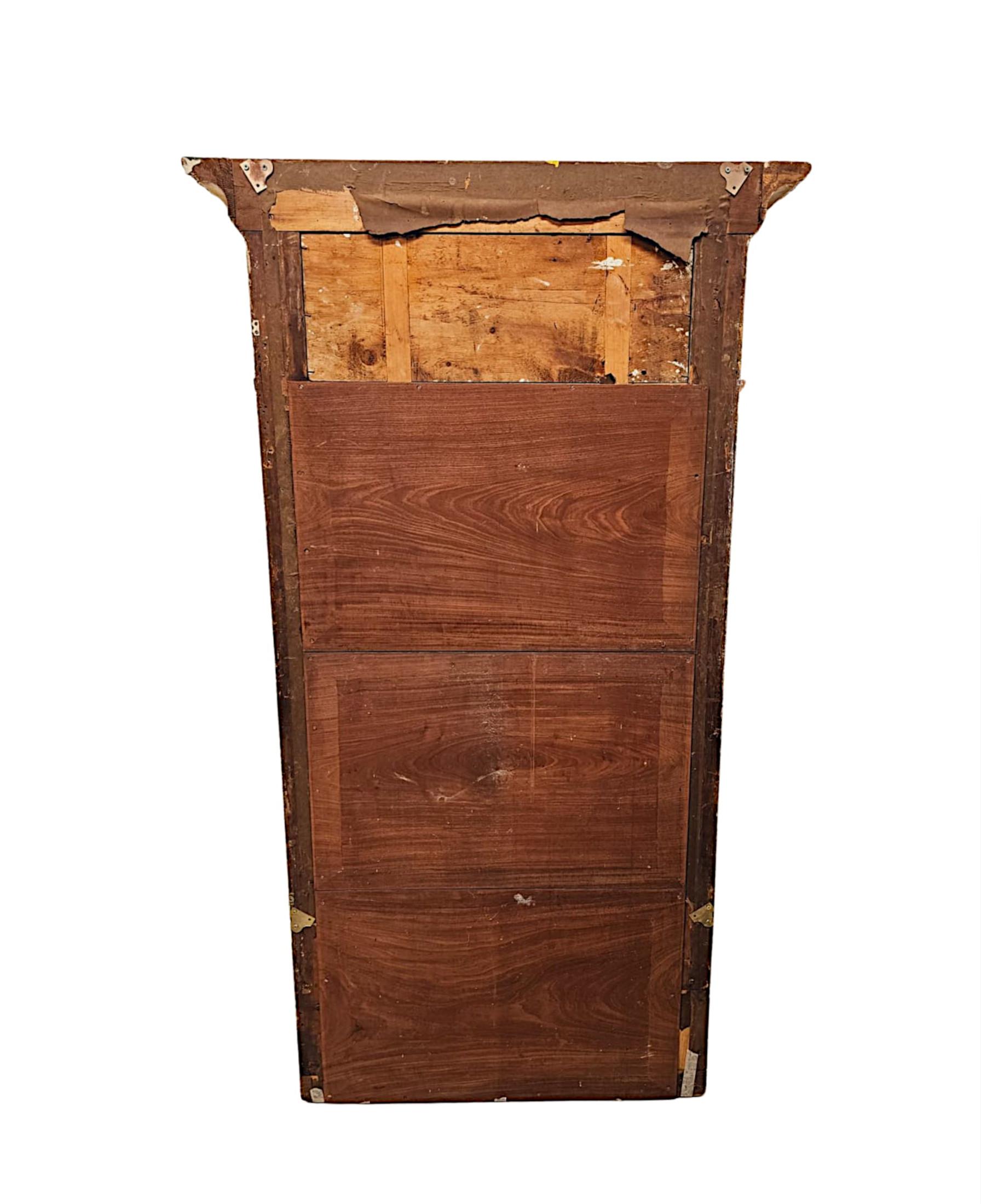 19th Century Large Giltwood Dressing or Leaner Mirror For Sale 3