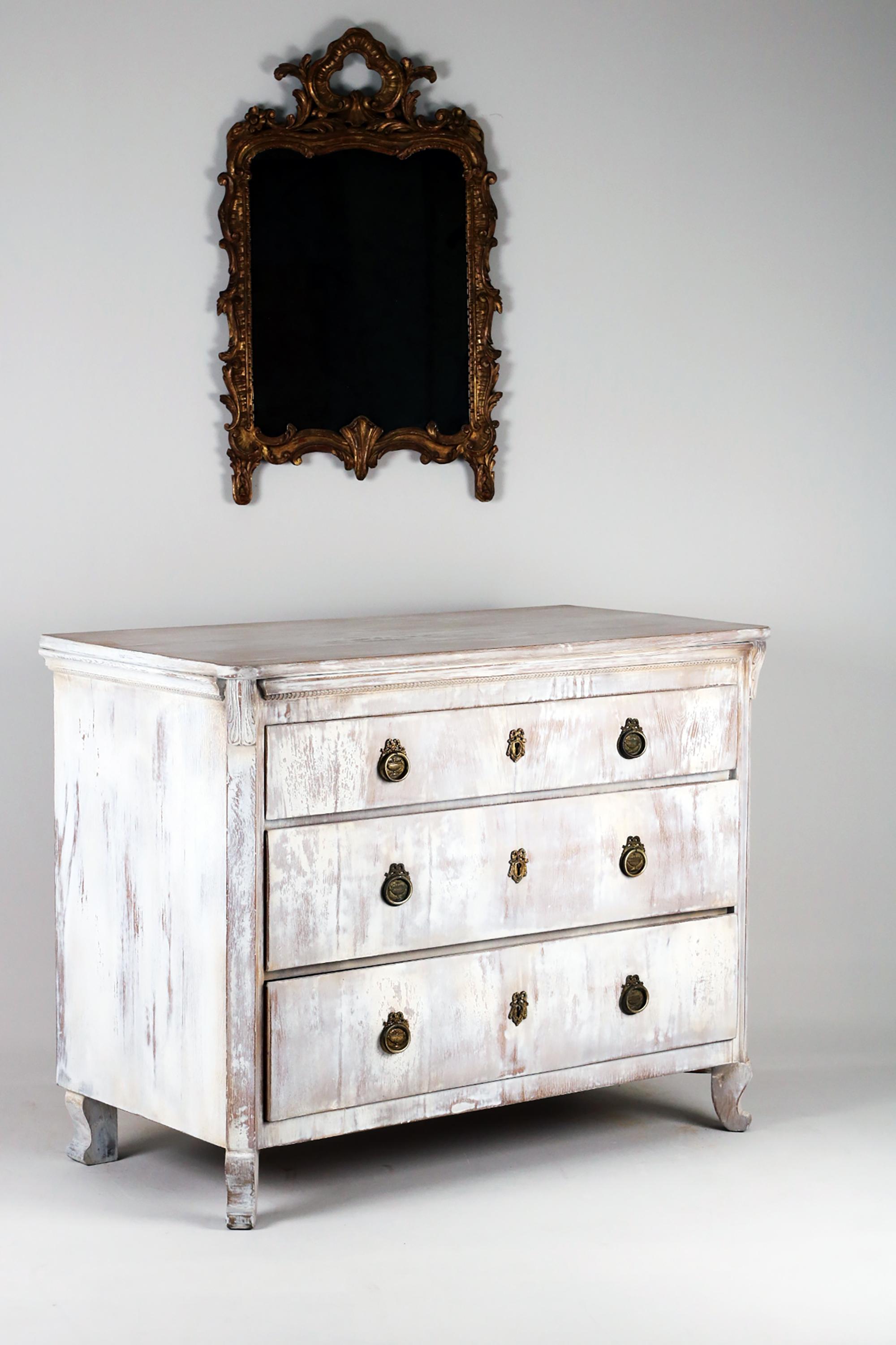 19th Century Large Gustavian Style Chest of Drawers For Sale 8