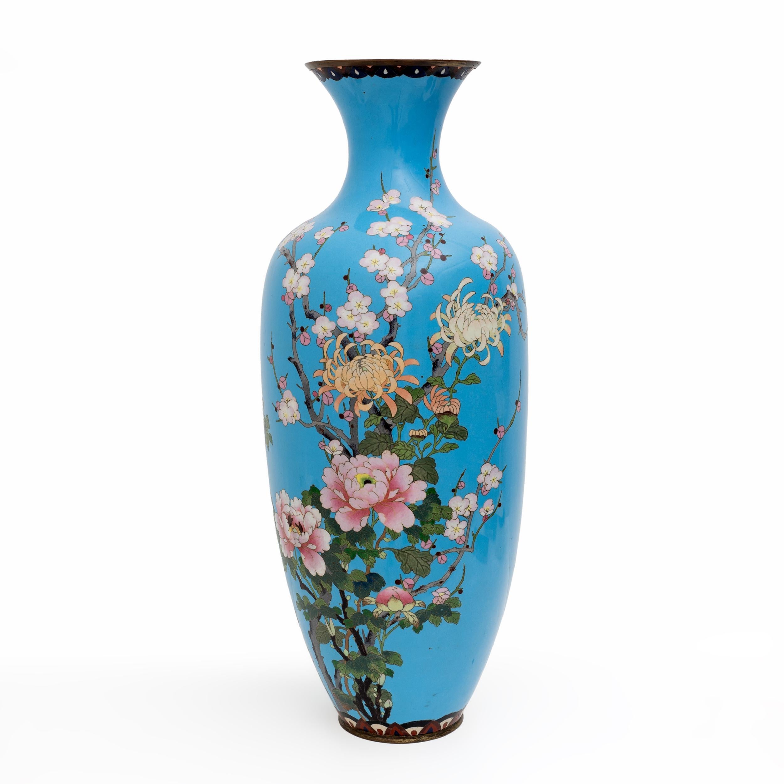 Brass 19th Century Large Japan Vase 