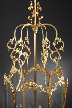 19th Century Large Lantern in Louis XV Style