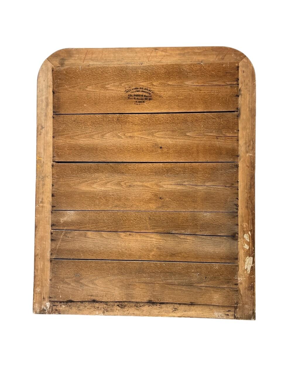 XIXe siècle Grand miroir doré Louis Philippe du 19e siècle en vente