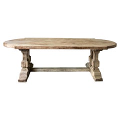 Antique 19th Century Large Monastery Table