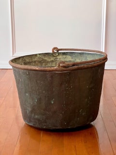 19th Century Large Pennsylvania Copper Apple Butter Cauldron