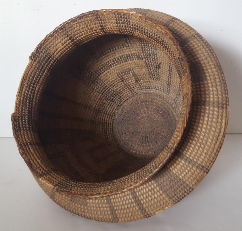 19th Century, Large Pima-Papago Native American Basket 2