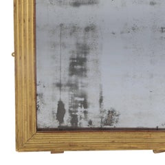 19th Century Large Reeded Mirror