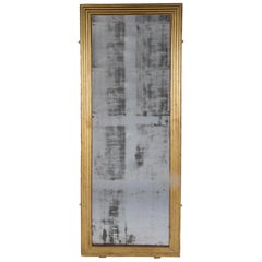 19th Century Large Reeded Mirror