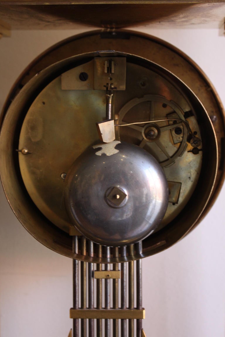 19th Century Large Regulator Clock For Sale at 1stDibs