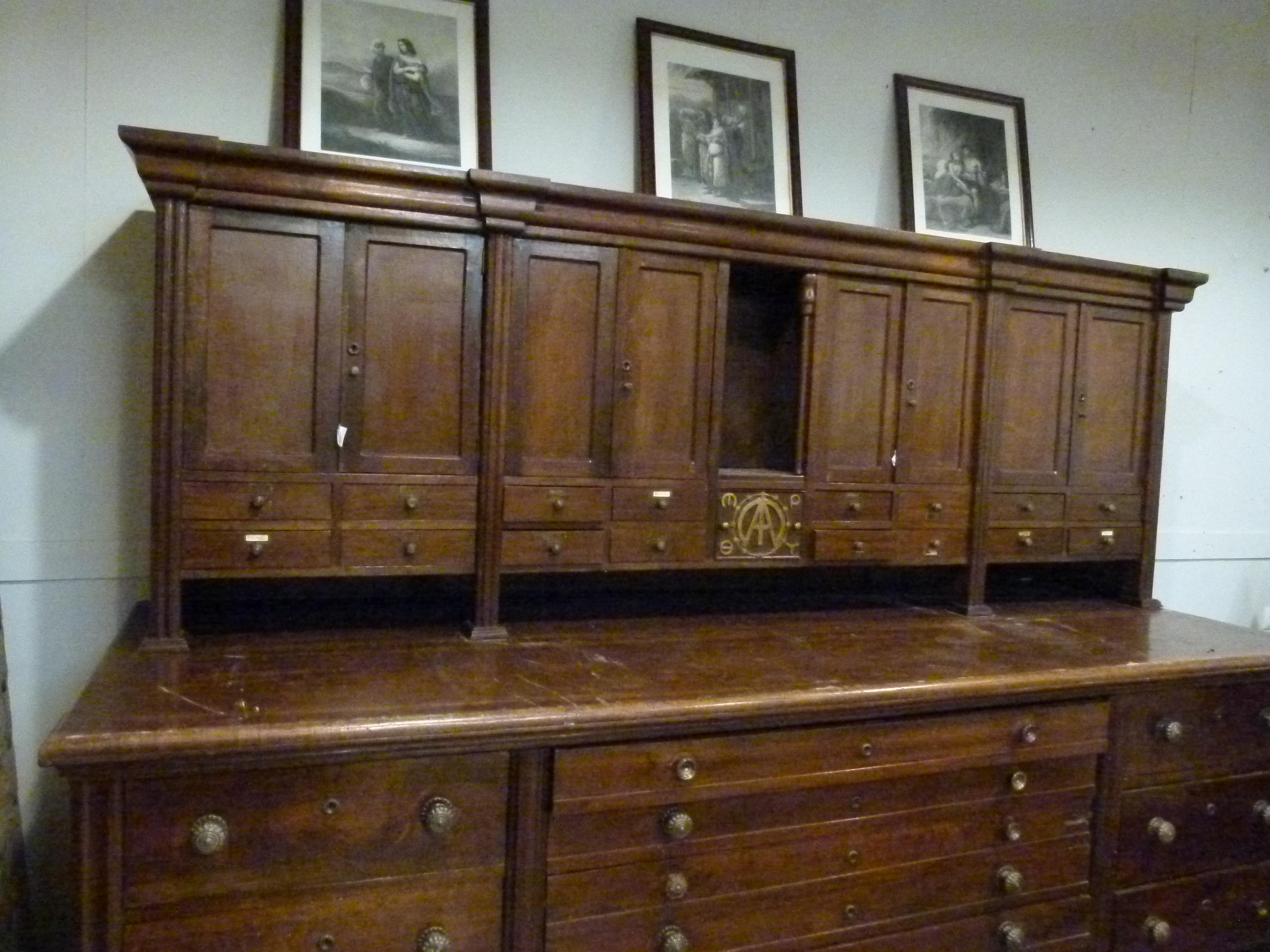 Other 19th Century Large Sacristy Cabinet