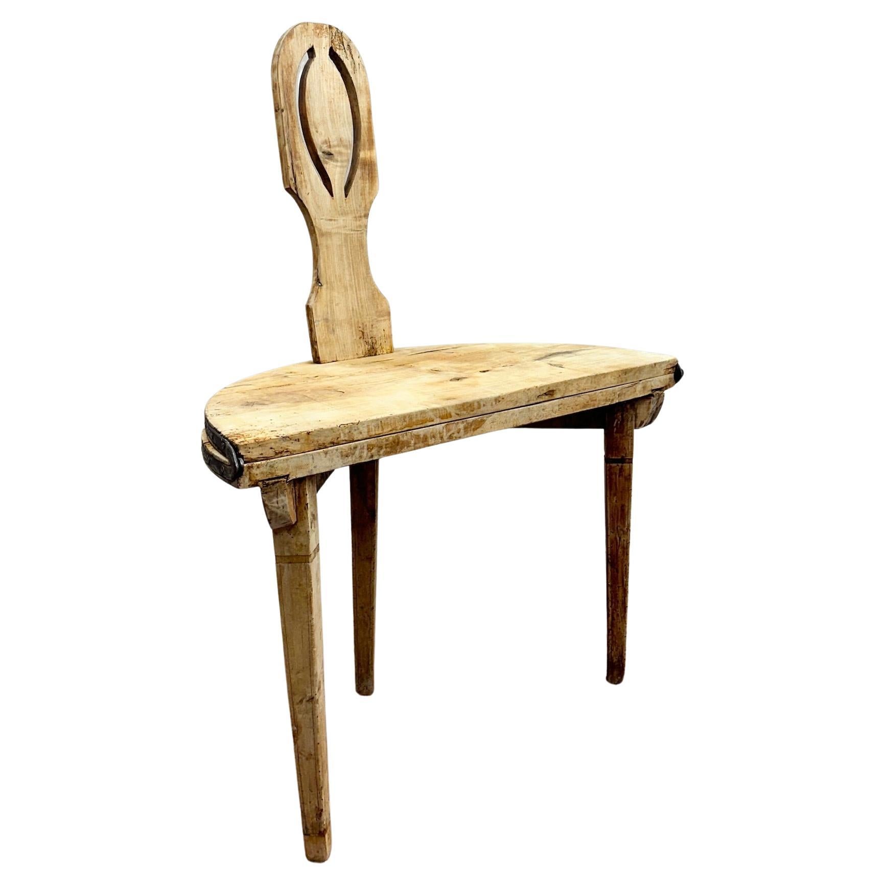 19th Century Large Scale Swedish Metamorphic Chair / Table or Bordstol