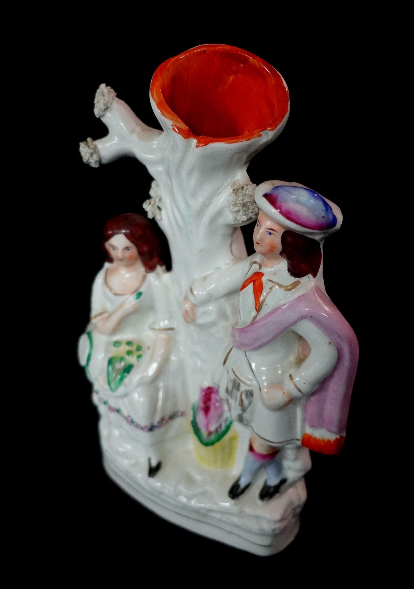 19th Century Large Staffordshire Figure #3 For Sale 3