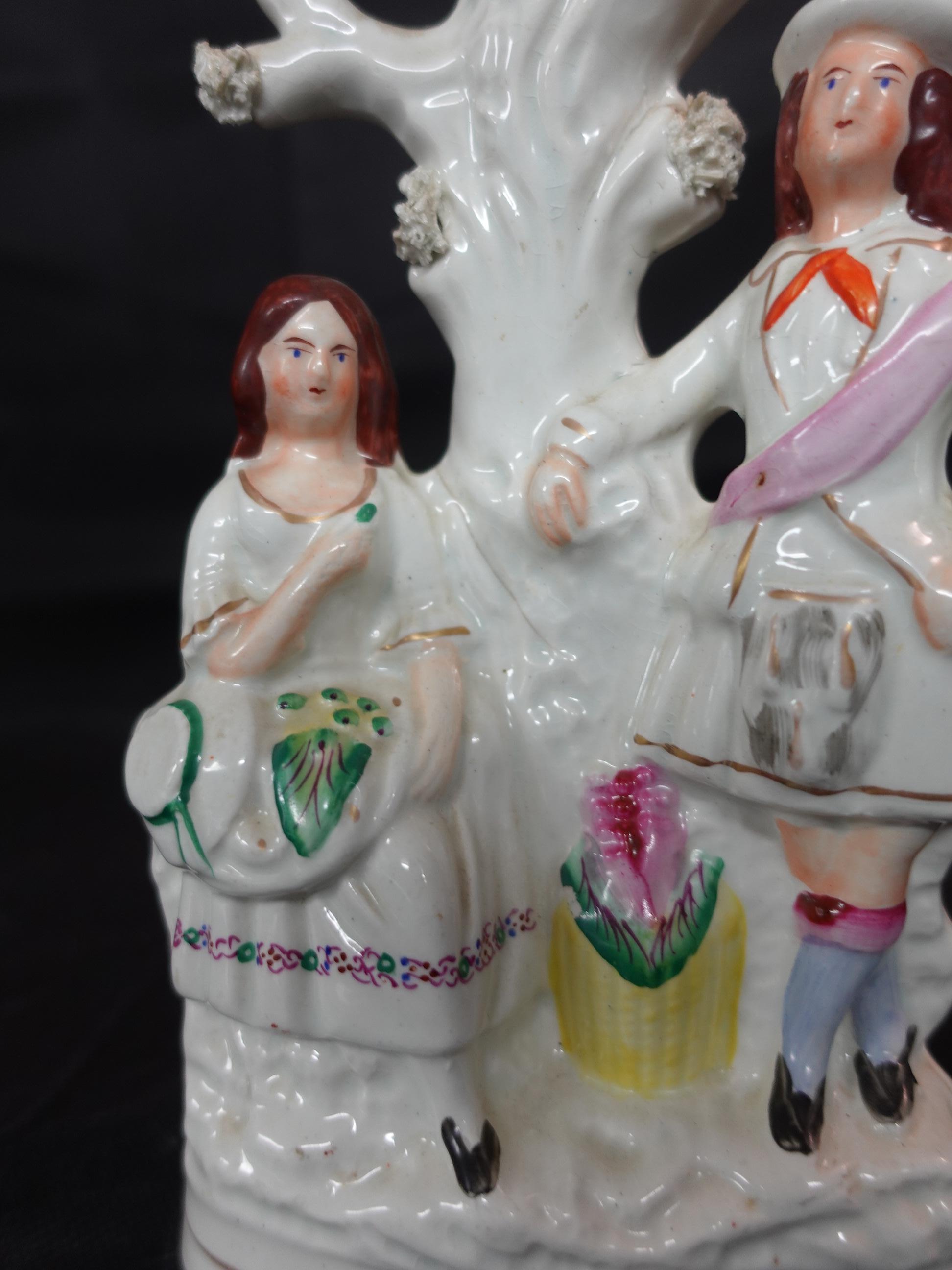 English 19th Century Large Staffordshire Figure #3 For Sale