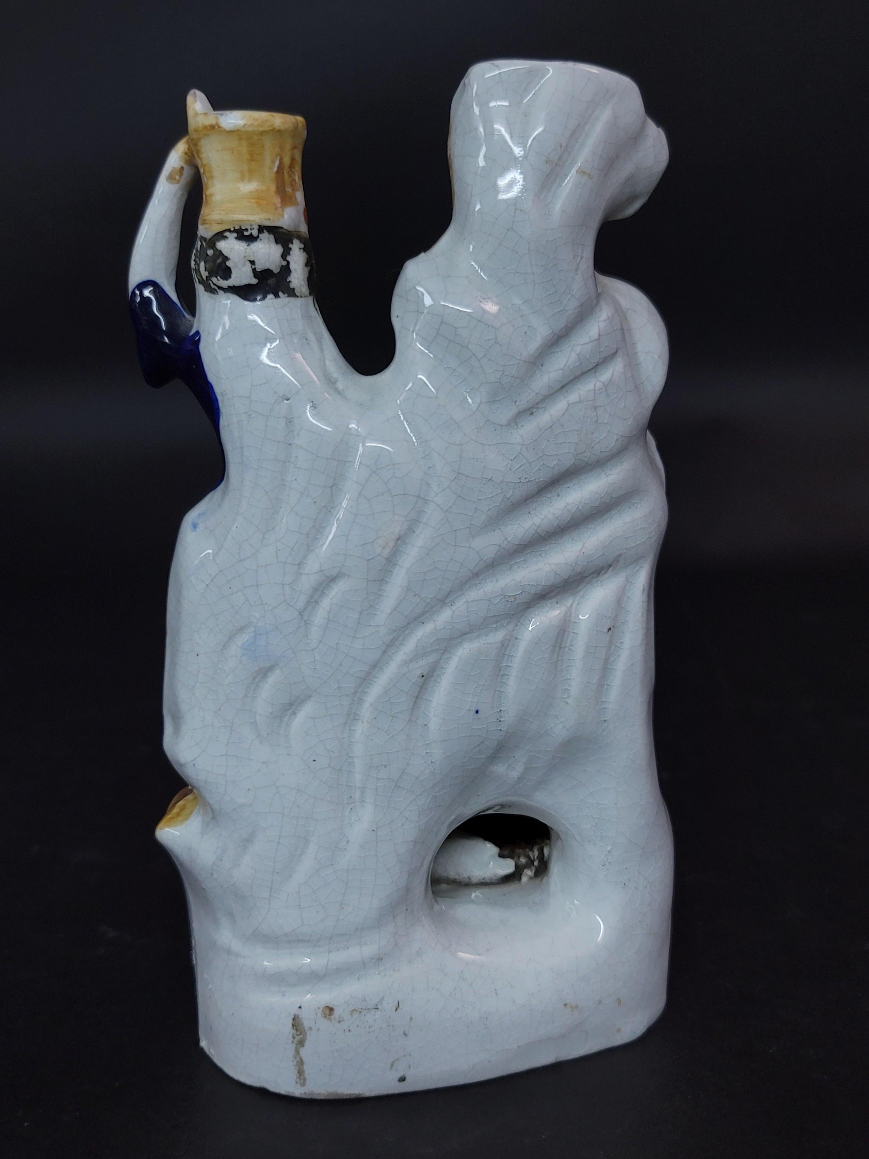 Fatto a mano Grande figura Staffordshire del XIX secolo #3 in vendita