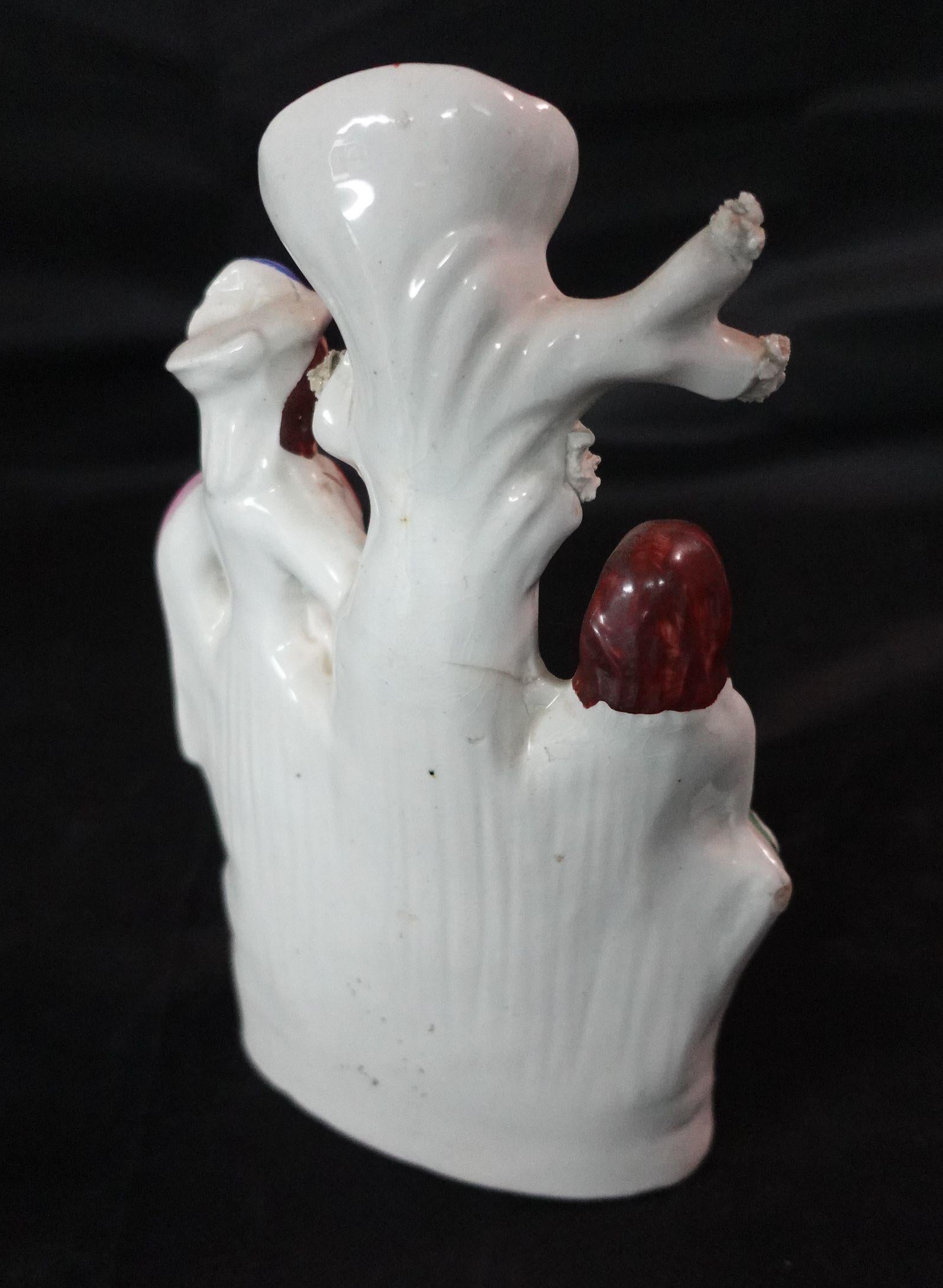 Porcelaine Grande figurine du 19ème siècle Staffordshire n° 3 en vente