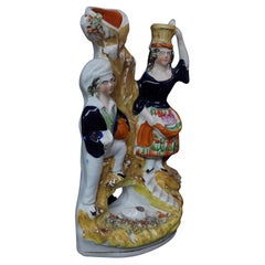 19th Century Large Staffordshire Figure #3