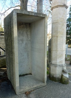 19th Century Large Stone Trough Carved Out of a Single Block of Stone, Provence